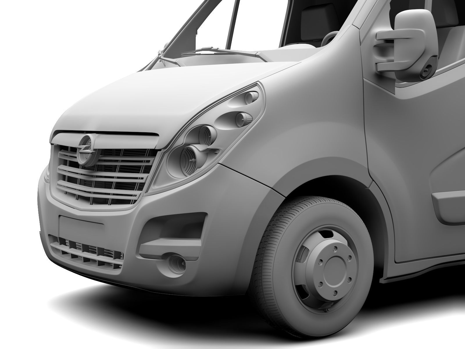 Opel Movano L2H2 Van 2016 3D model_14