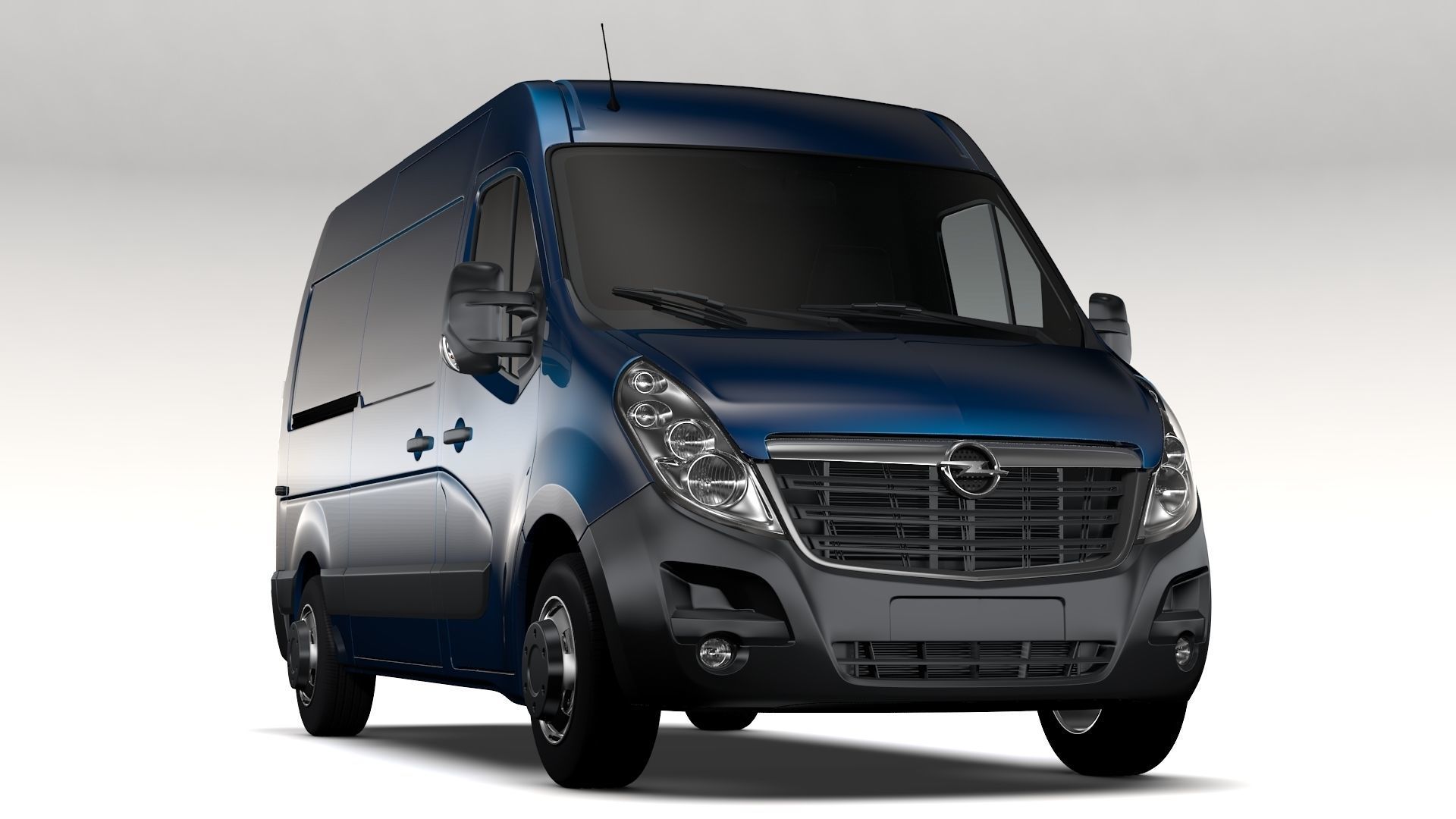 Opel Movano L2H2 Van 2016 3D model_4