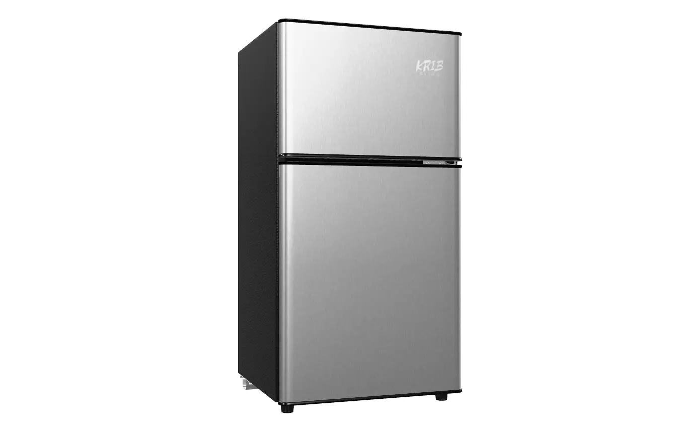 Modern Refrigerator 3D Model Realistic Kitchen Appliance 02 Low-poly 3D model