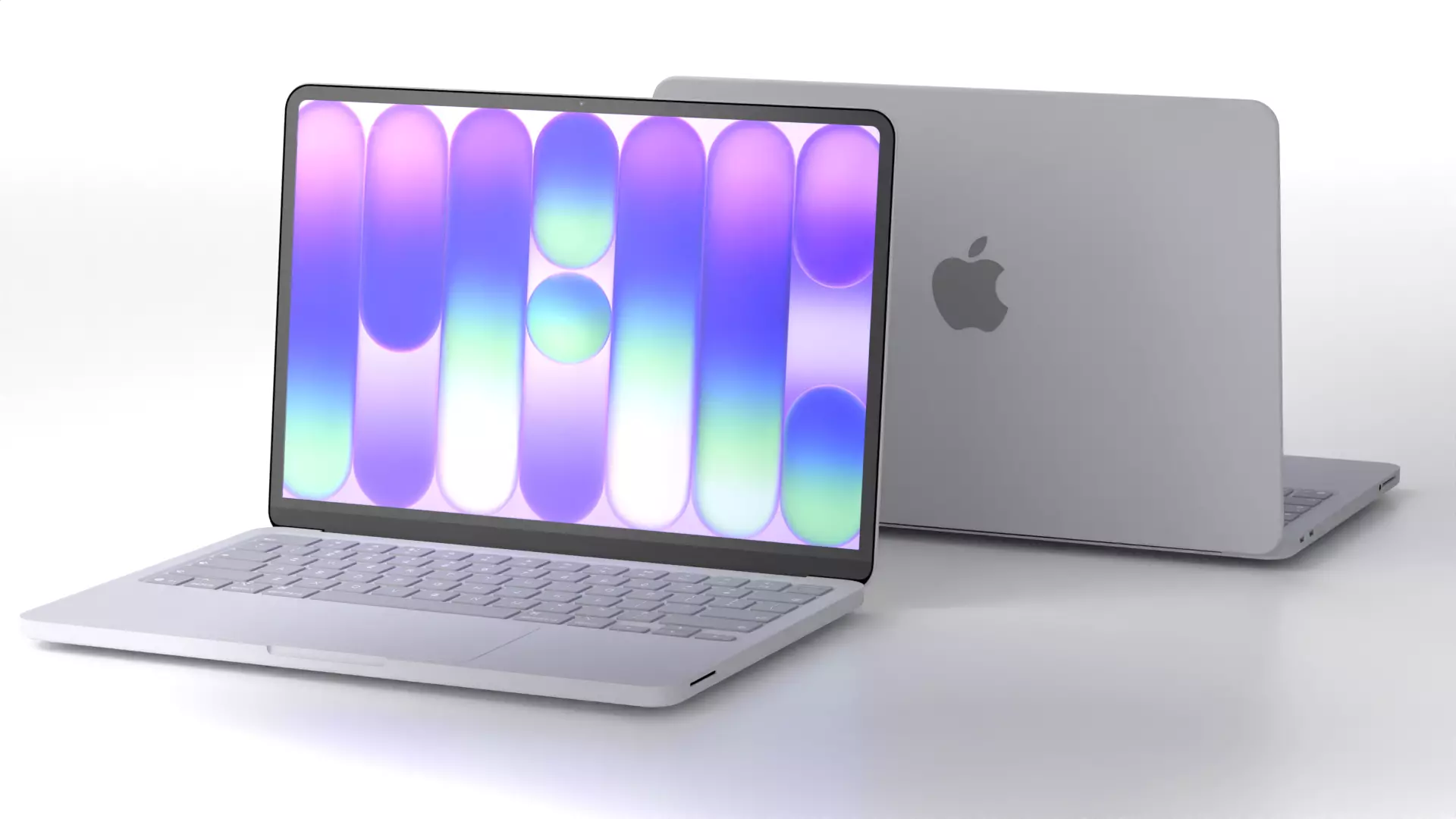 MacBook Neo Silver 3D model | CGTrader