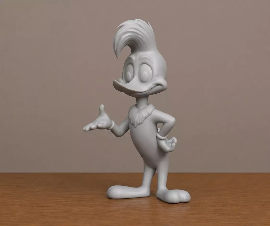 Woody Woodpecker 3D print model