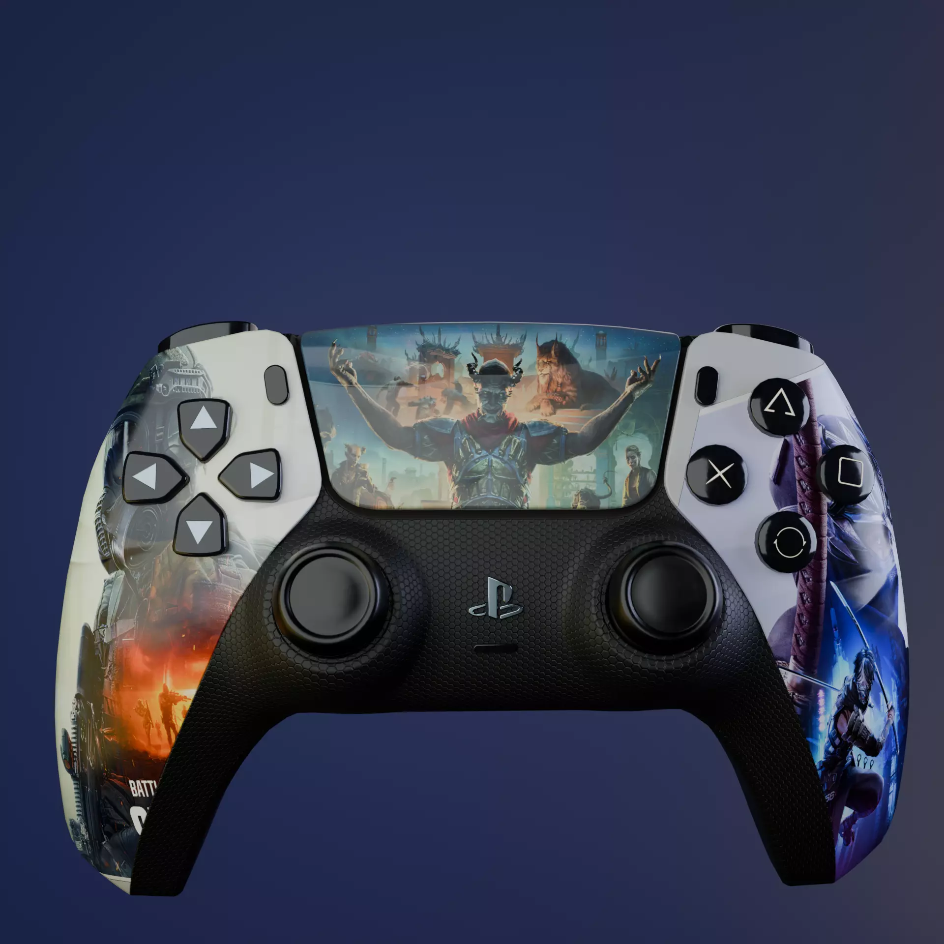 PlayStation 5 Dual Sense Wireless Controller High Quality 3D Free 3D model