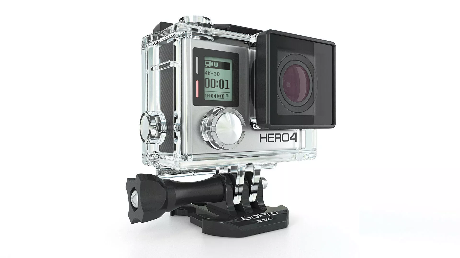 GoPro Hero 3 And 4 Action Cameras 3D model