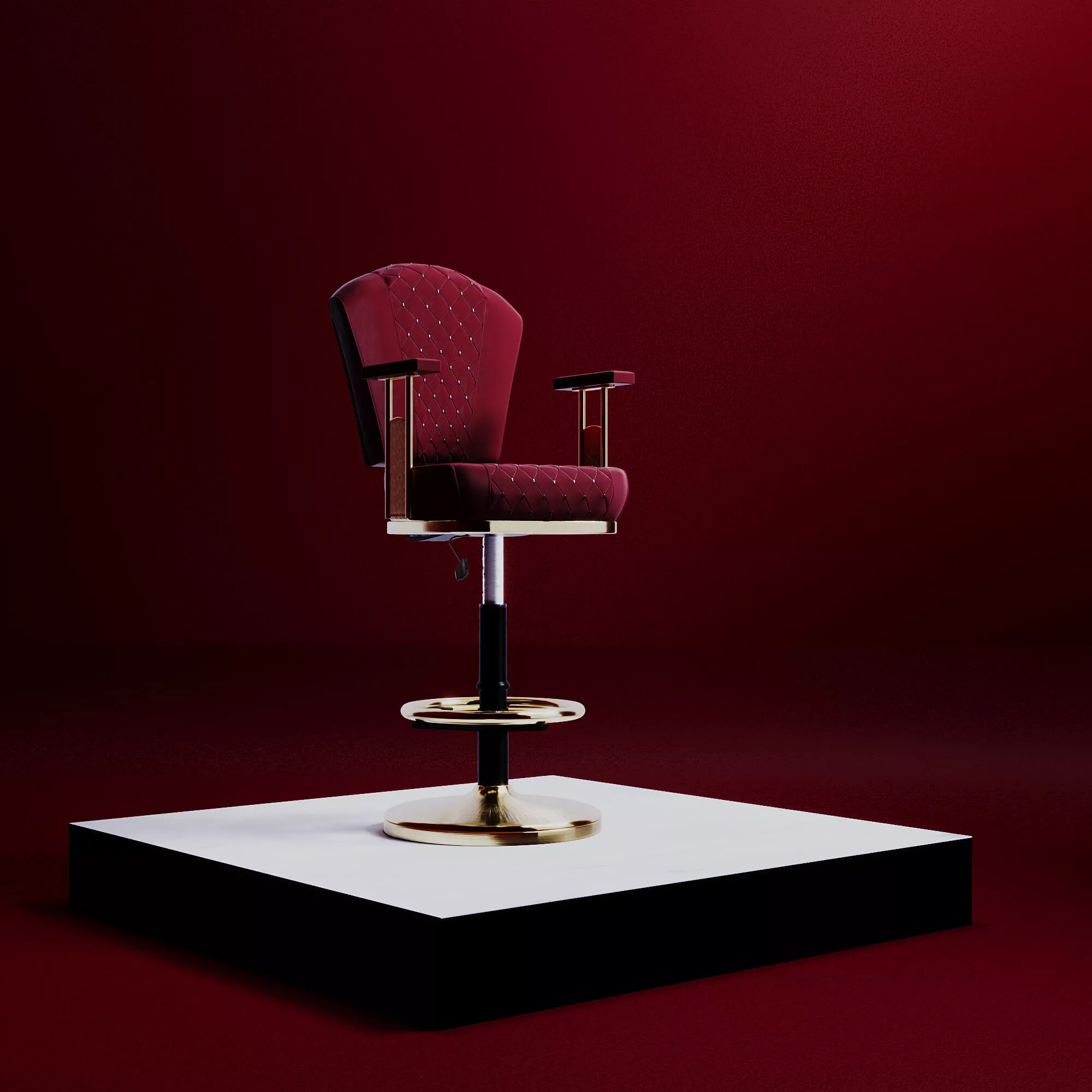 Casino Chair 3D model