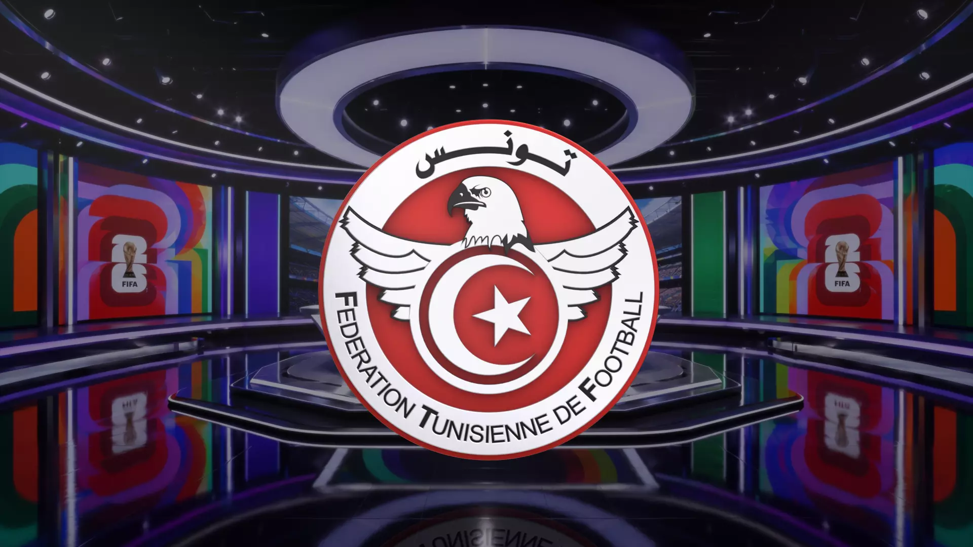 Tunisia Football Team Logo 3D model