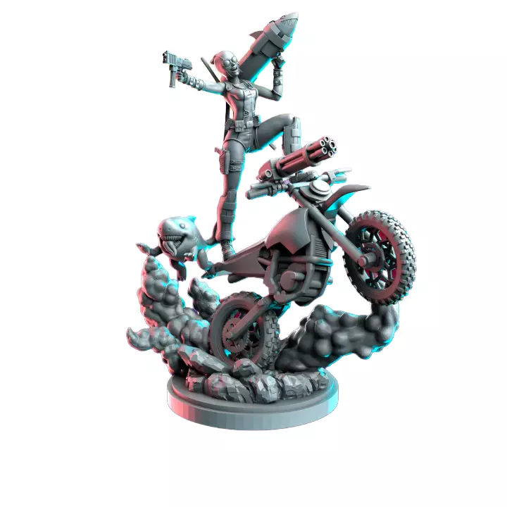 Stacy Wilson V - Board Game Miniature STL 3D print model