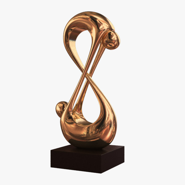 Abstract  Figurine  3D print model_6