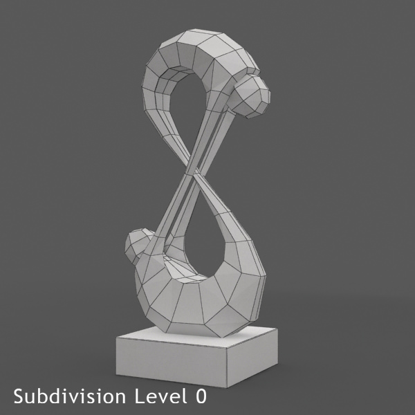 Abstract  Figurine  3D print model_9