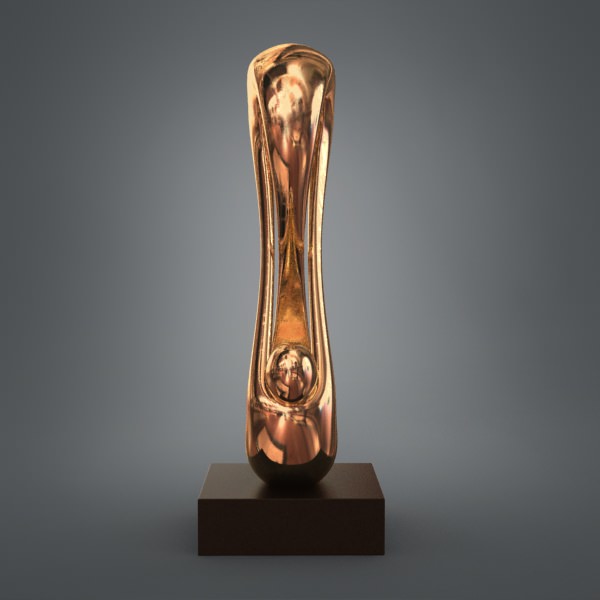 Abstract  Figurine  3D print model_4