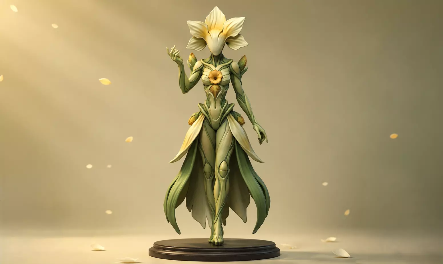 Narcissa Spirit of the First Bloom 3D print model