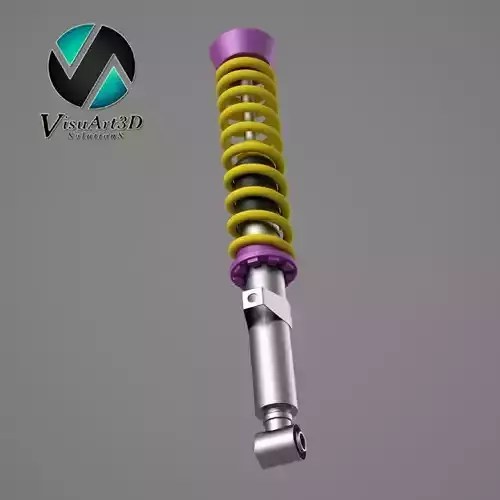 Suspension dumper 3D model