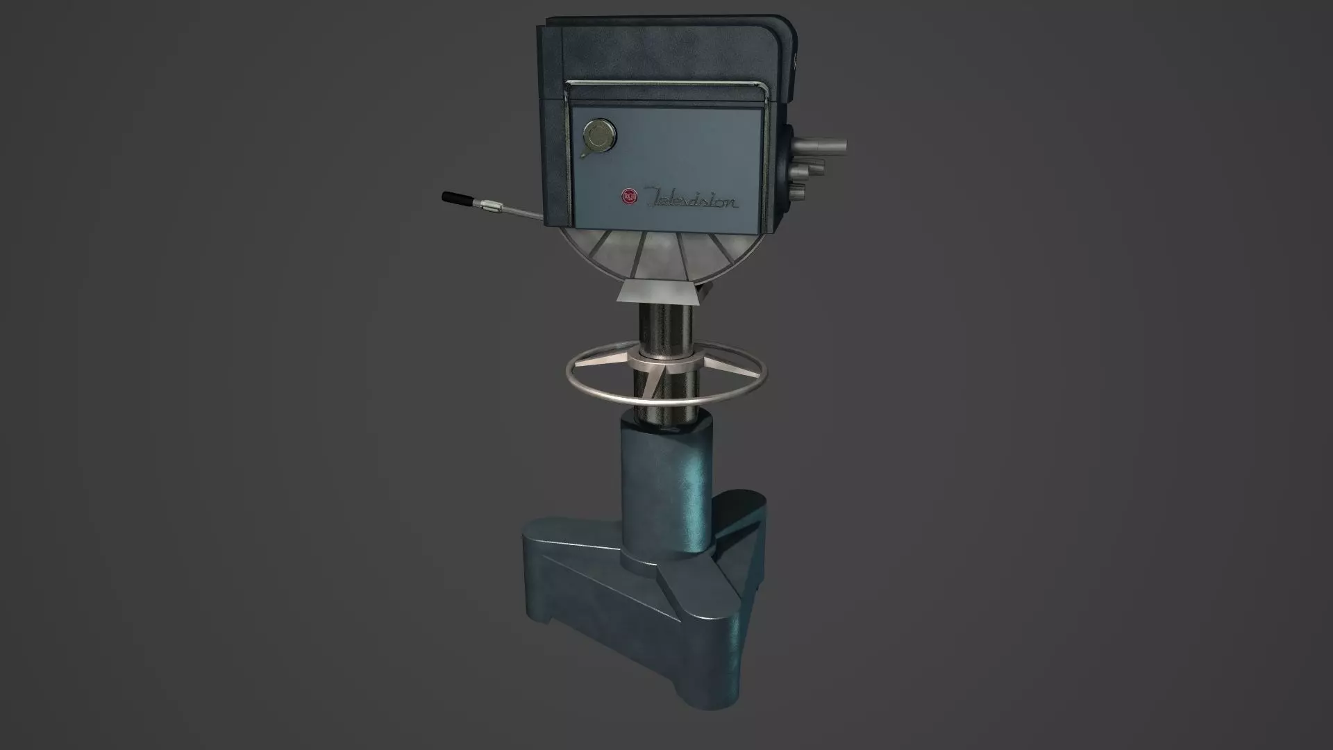 Television Camera RCA TK 11  3D model_0