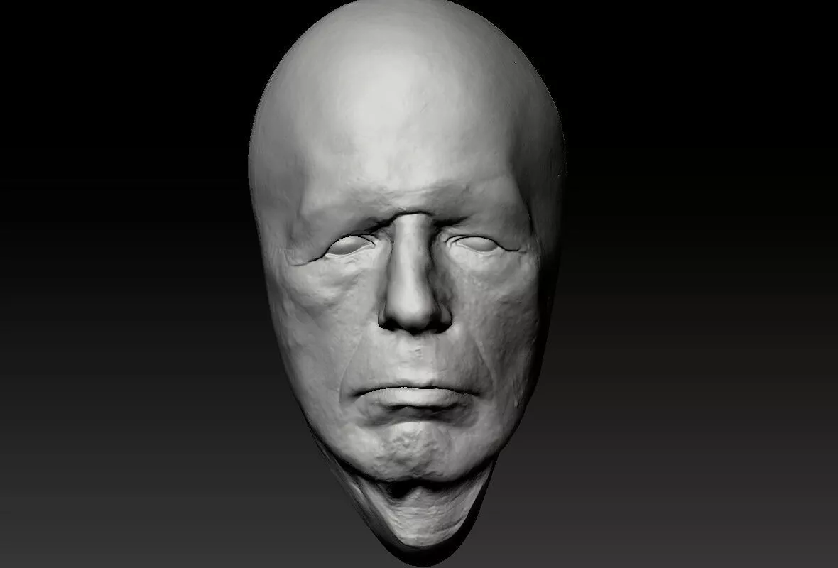 Leonard Nimoy Spock Lifecast 3D Scan Head Star Trek Don Post 3D model