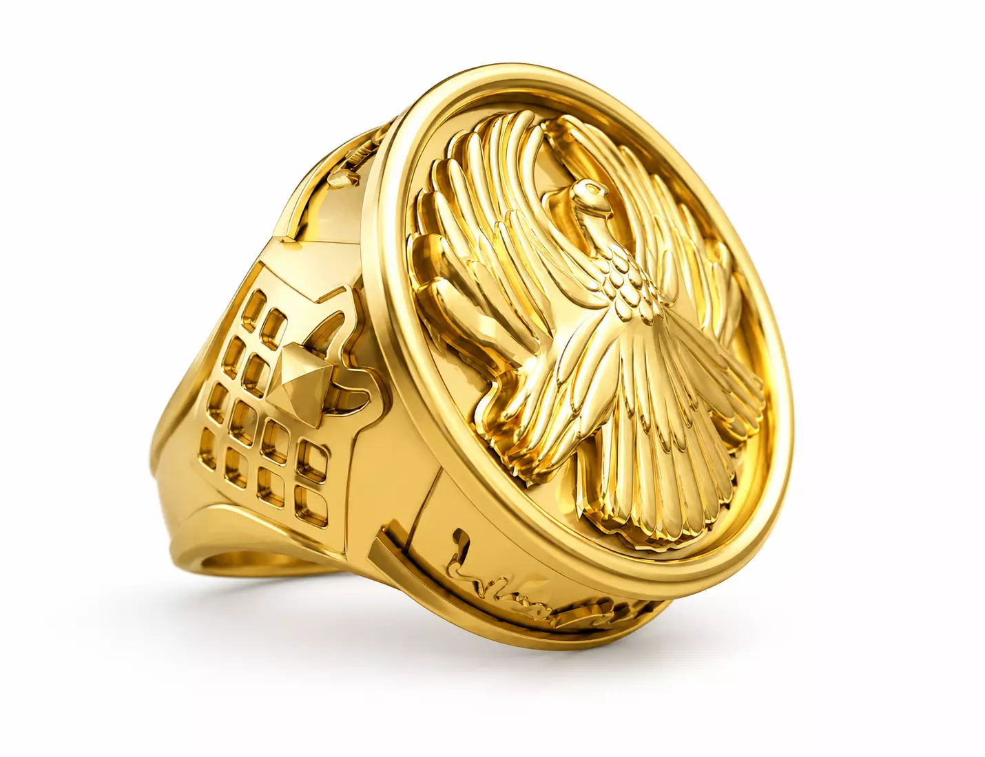 gents ring 3D print model