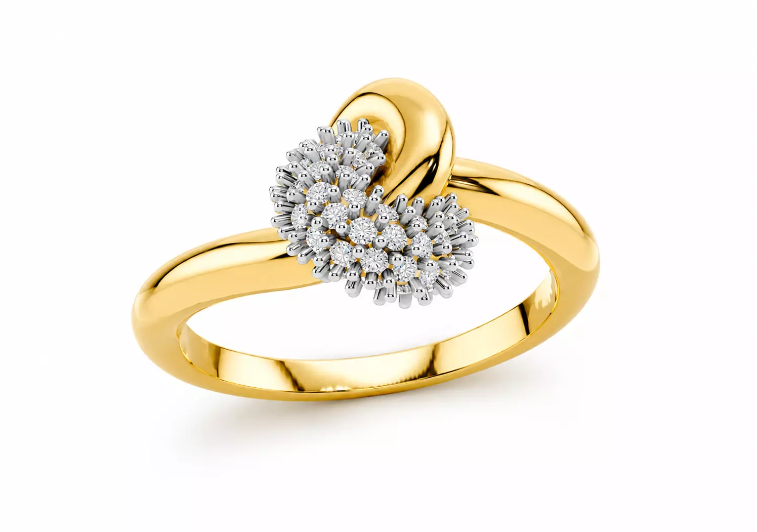 wedding ring 3D print model