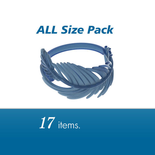Feather ring Size Pack 3D print model