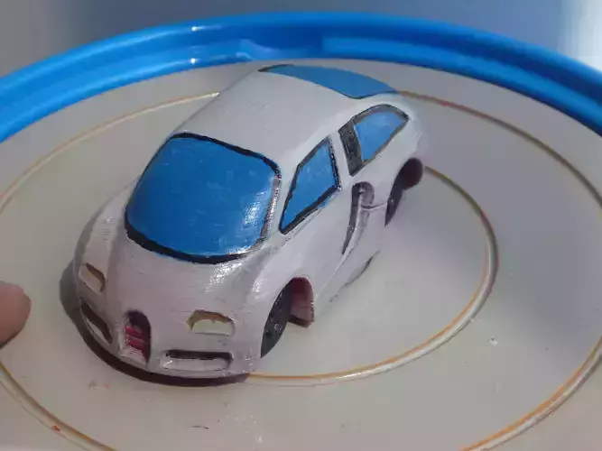 Bugatti inspired original concept car AAA 3D print model