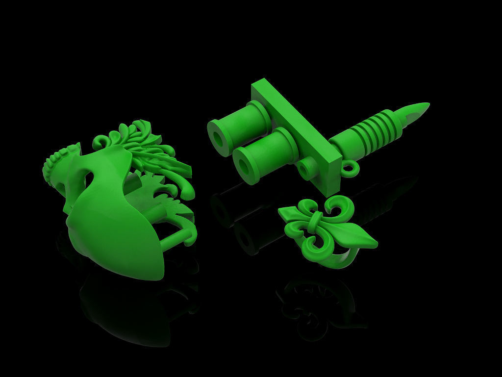 Tattoo Machine with a Skull 3D print model_14