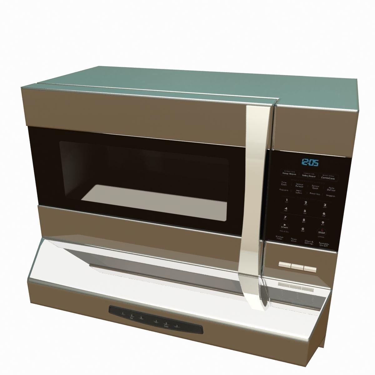 Kitchen Appliances 3D model_3