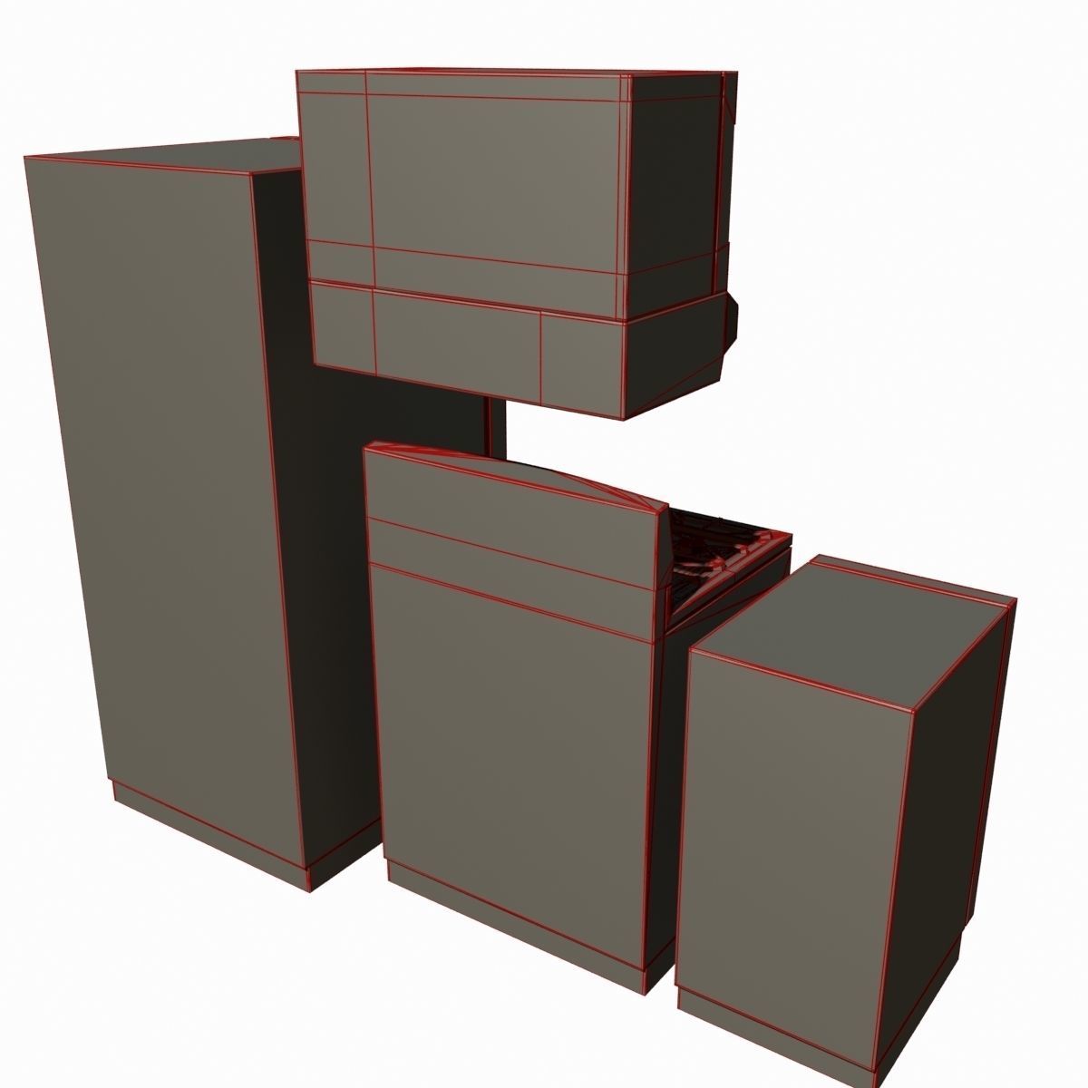 Kitchen Appliances 3D model_20