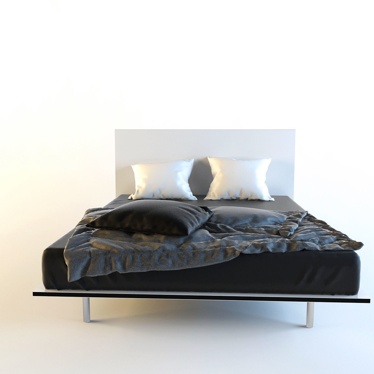 Thin bed by Bonaldo 3D model_2