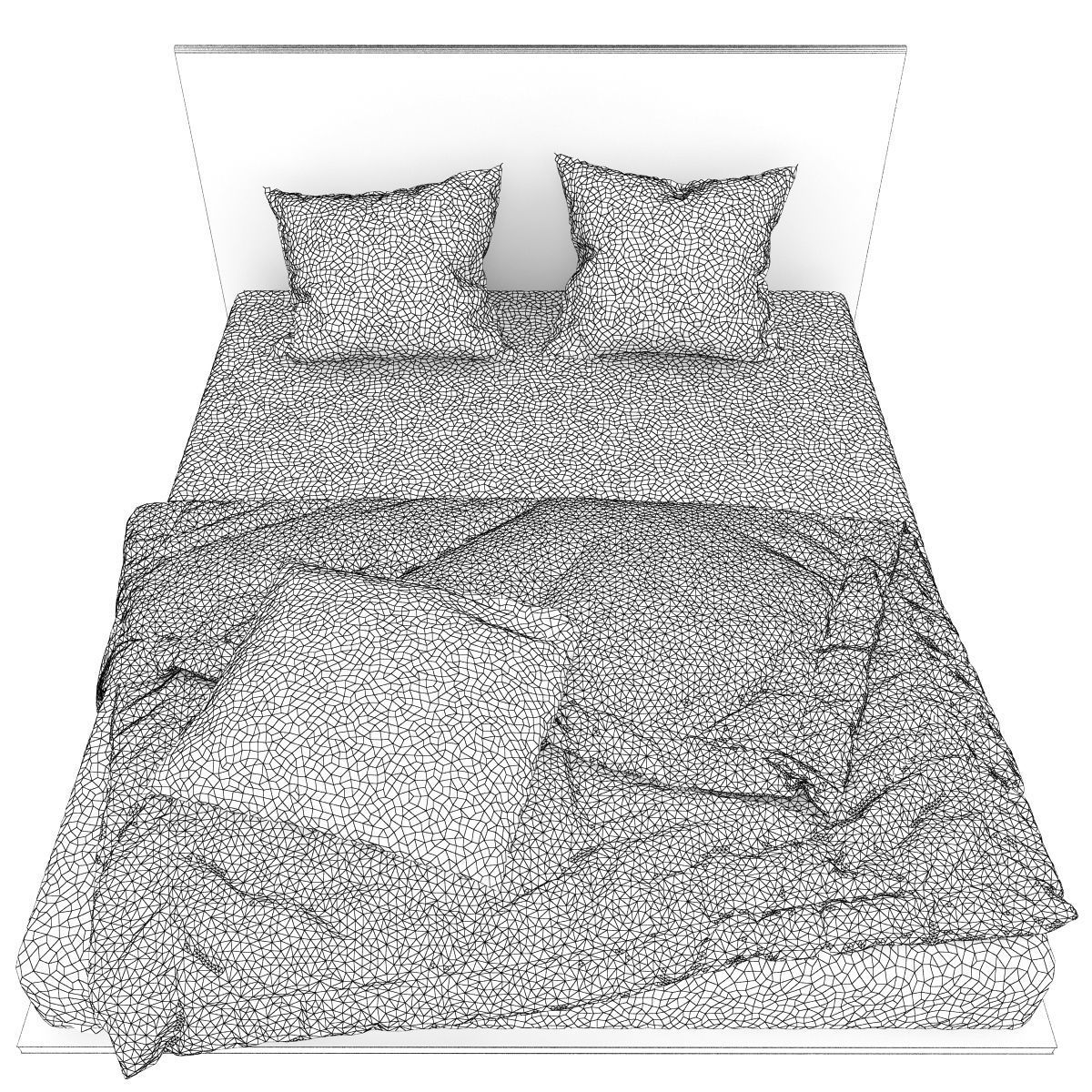 Thin bed by Bonaldo 3D model_5