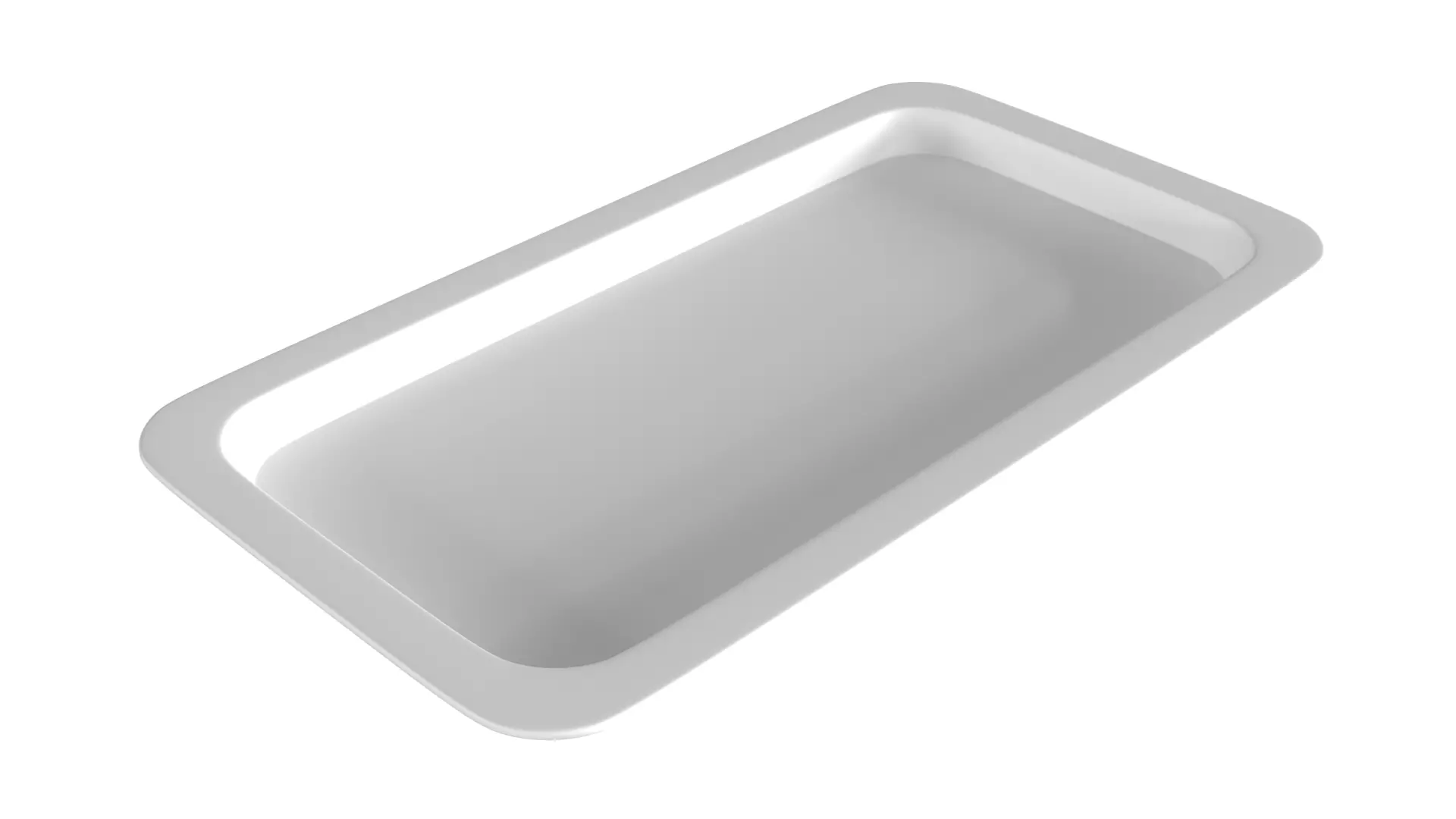 Stainless Steel Mayo Tray 3D print model