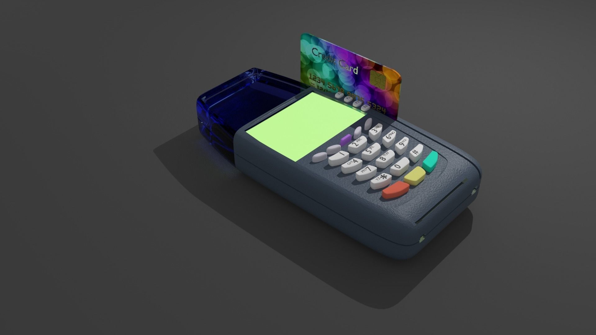 Credit Card Transaction 3D model