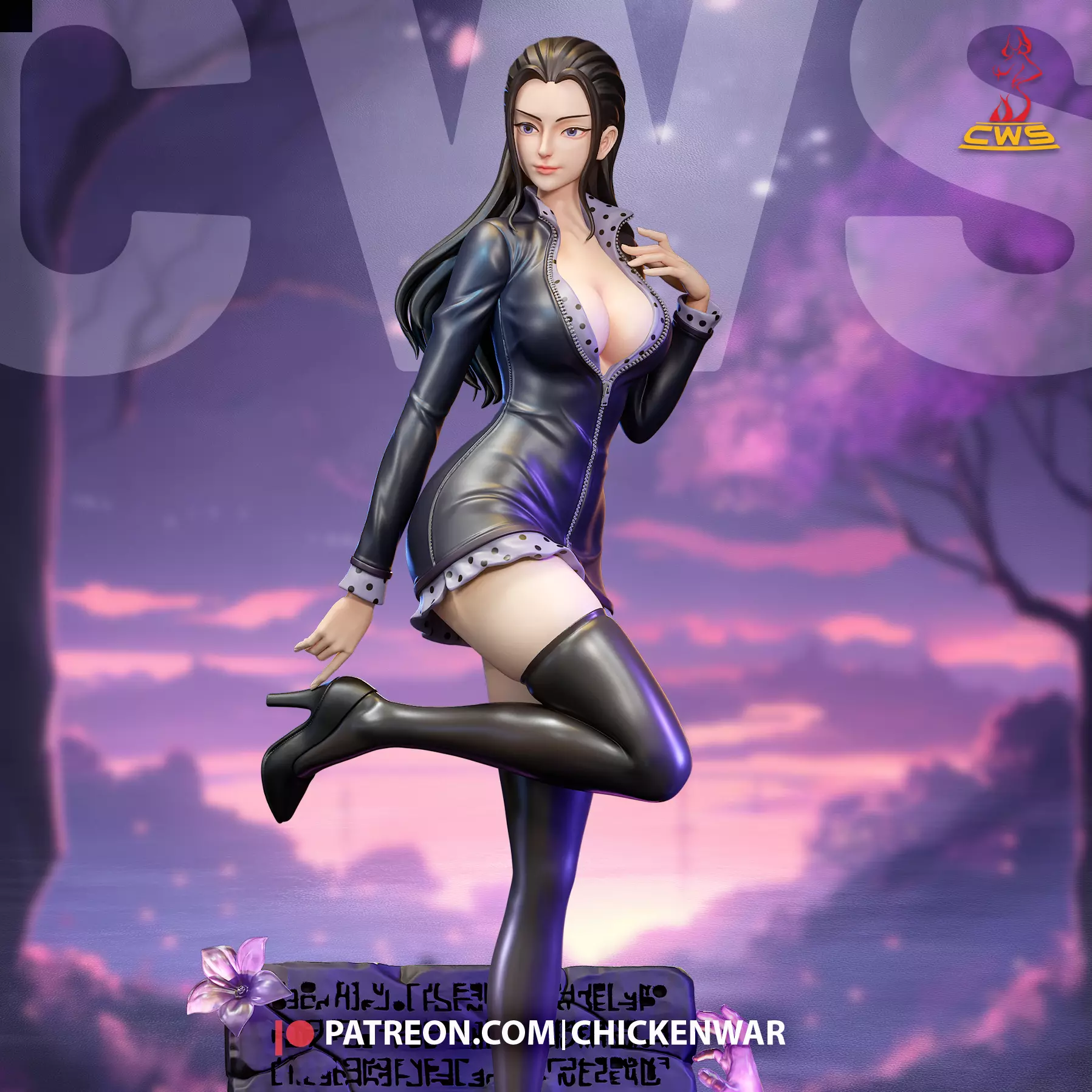 Nico Robin - One Piece Fan Sculpt - CW Studio 3D print model