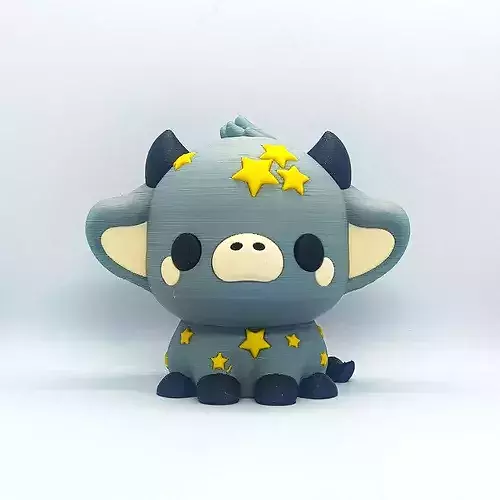 Kawaii Cow - Star