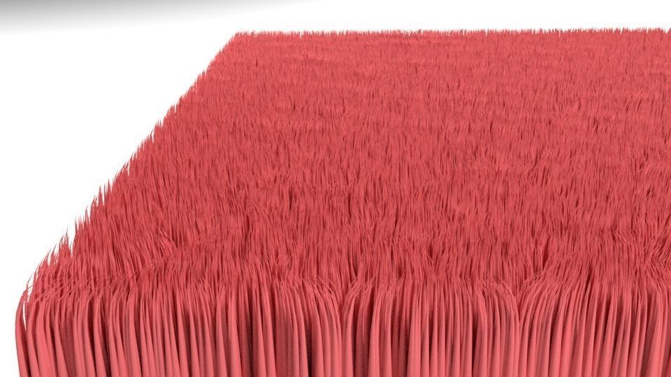 Red Carpet 3D model_1