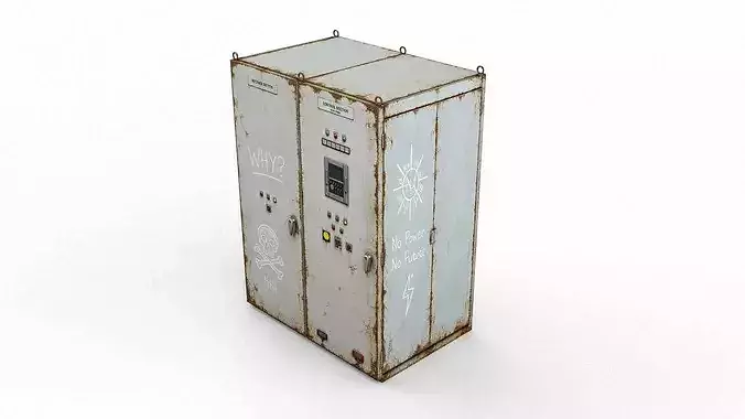 Heavy-duty industrial control cabinet