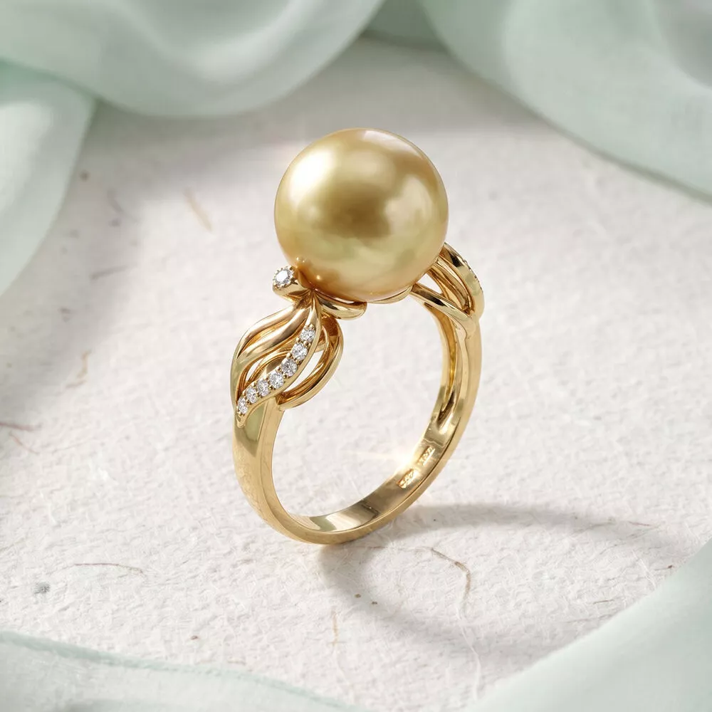 Pearl ring 3D print model