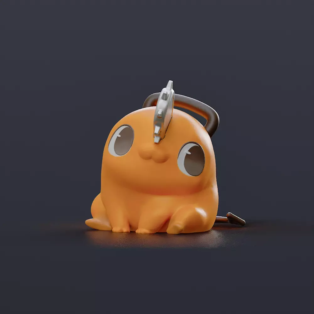 Cute Pochita 3D print model