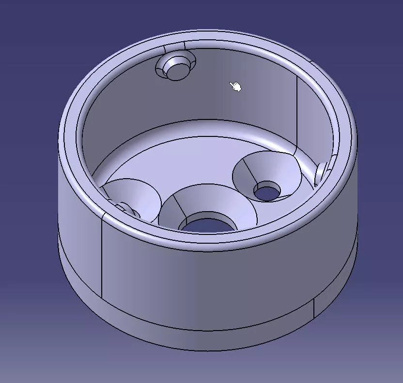 Holder for ISO 11446 contact 3D print model