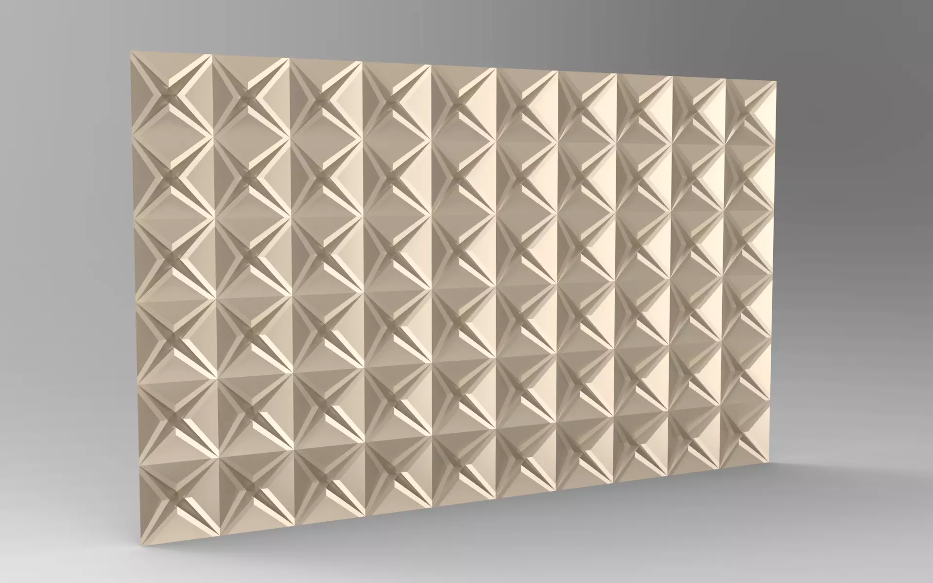 Modern Geometric Star 3D Wall Tile 3D print model