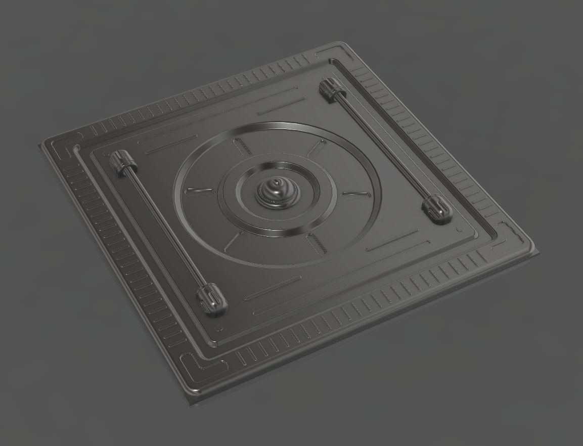 Sci-fi asset 2 - high poly 3D model_4