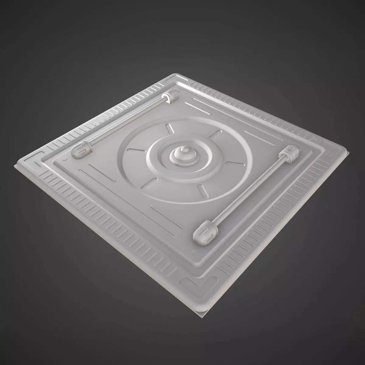 Sci-fi asset 2 - high poly 3D model_0