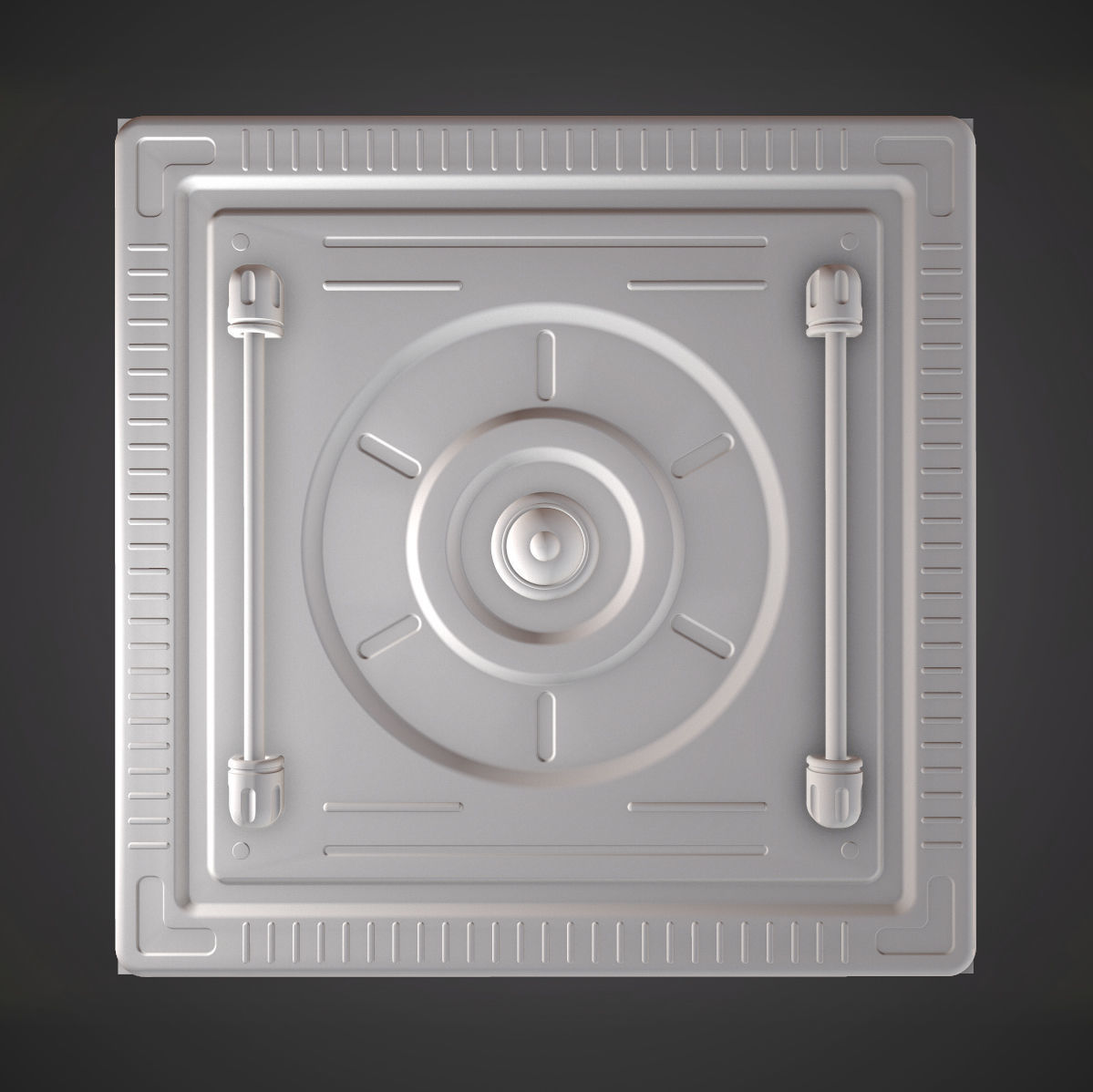 Sci-fi asset 2 - high poly 3D model_2