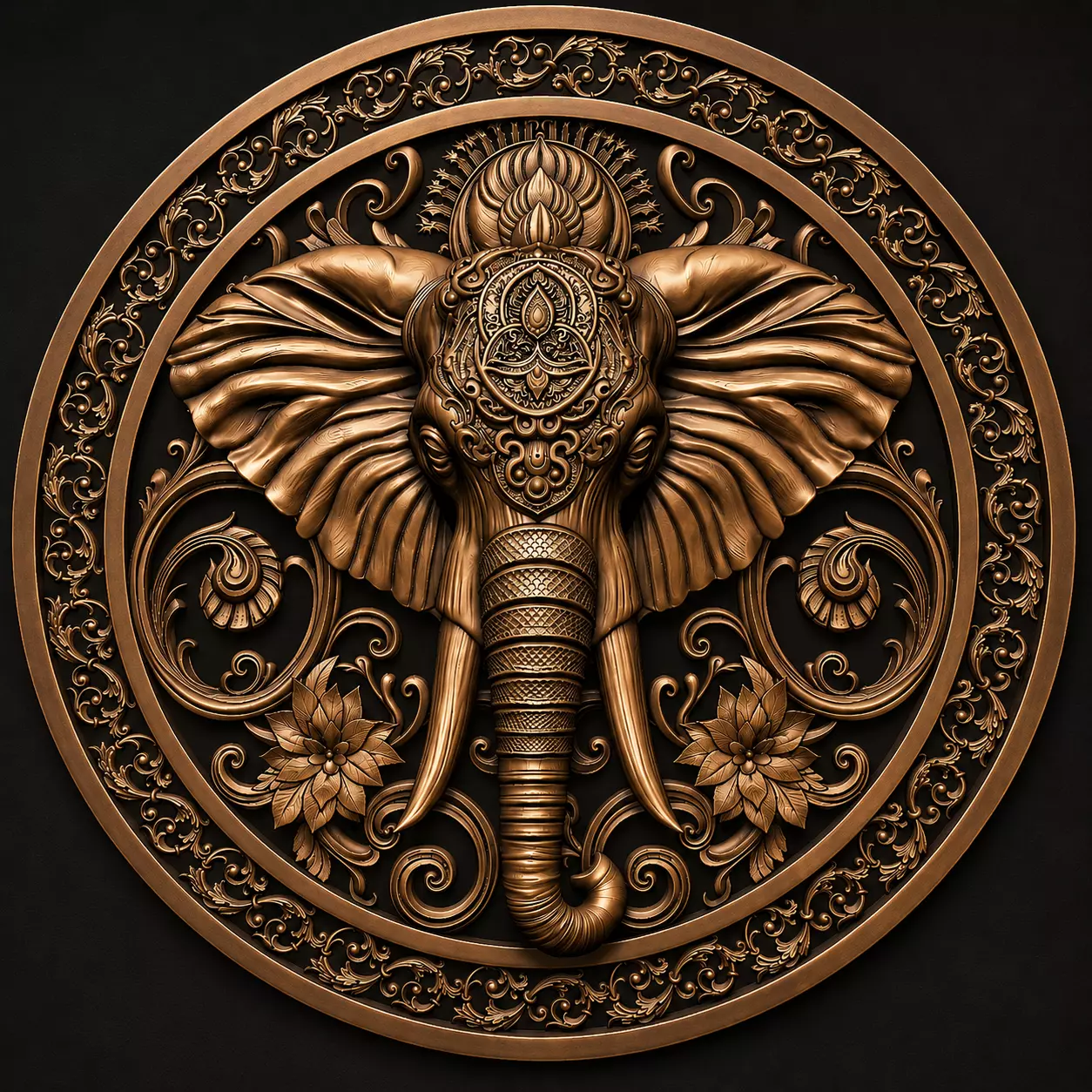 PENDANT ELEPHANT PENDANT 40MM 60MM 3D print model