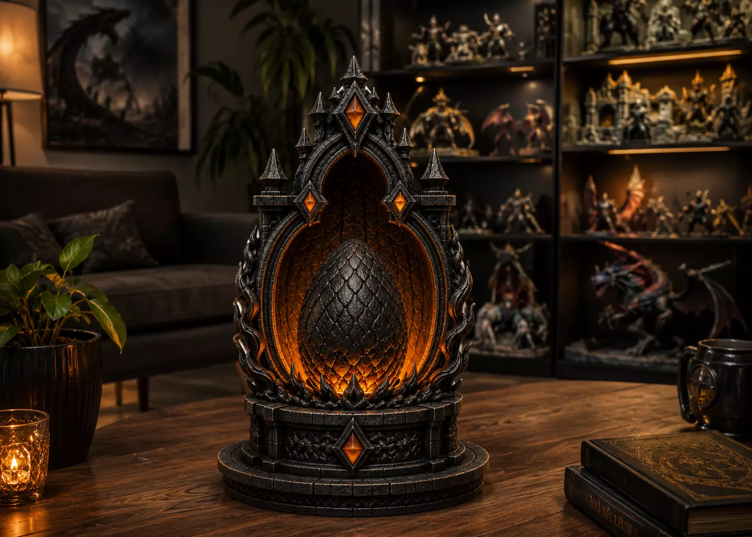 Dragon Realms Egg Sanctuary Free 3D print model