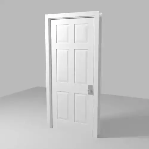 basic door 3D model