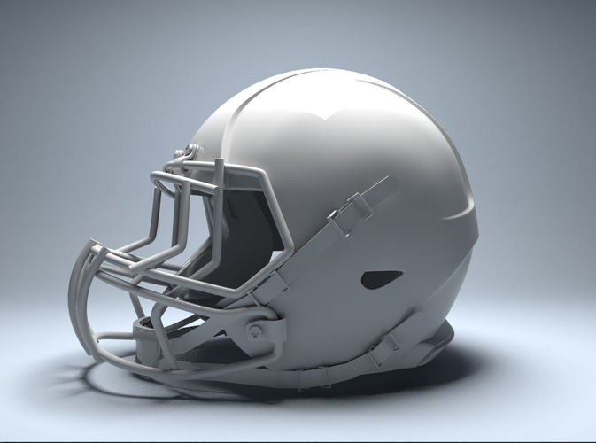 football helmet 3D model