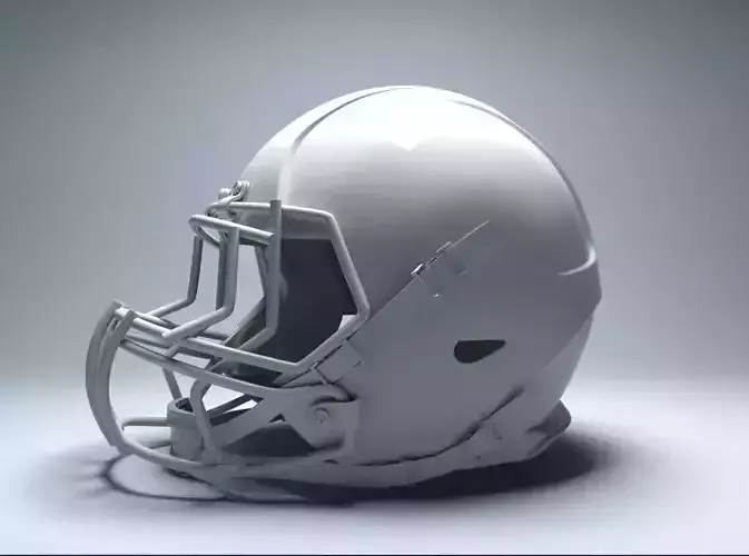 football helmet 3D model