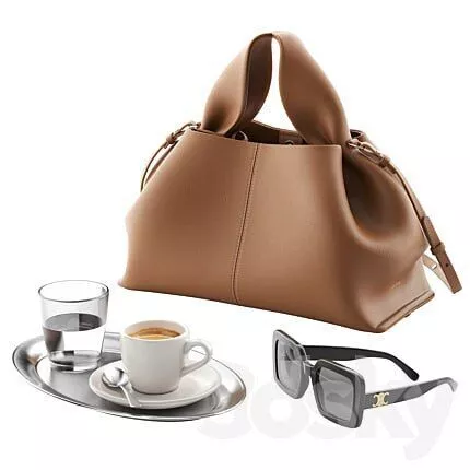 Polene bag Low-poly 3D model