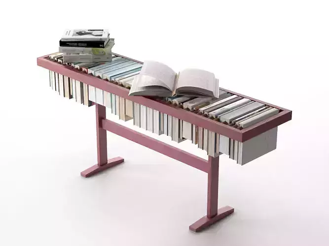 Booken - Bookcase  Coffee Table