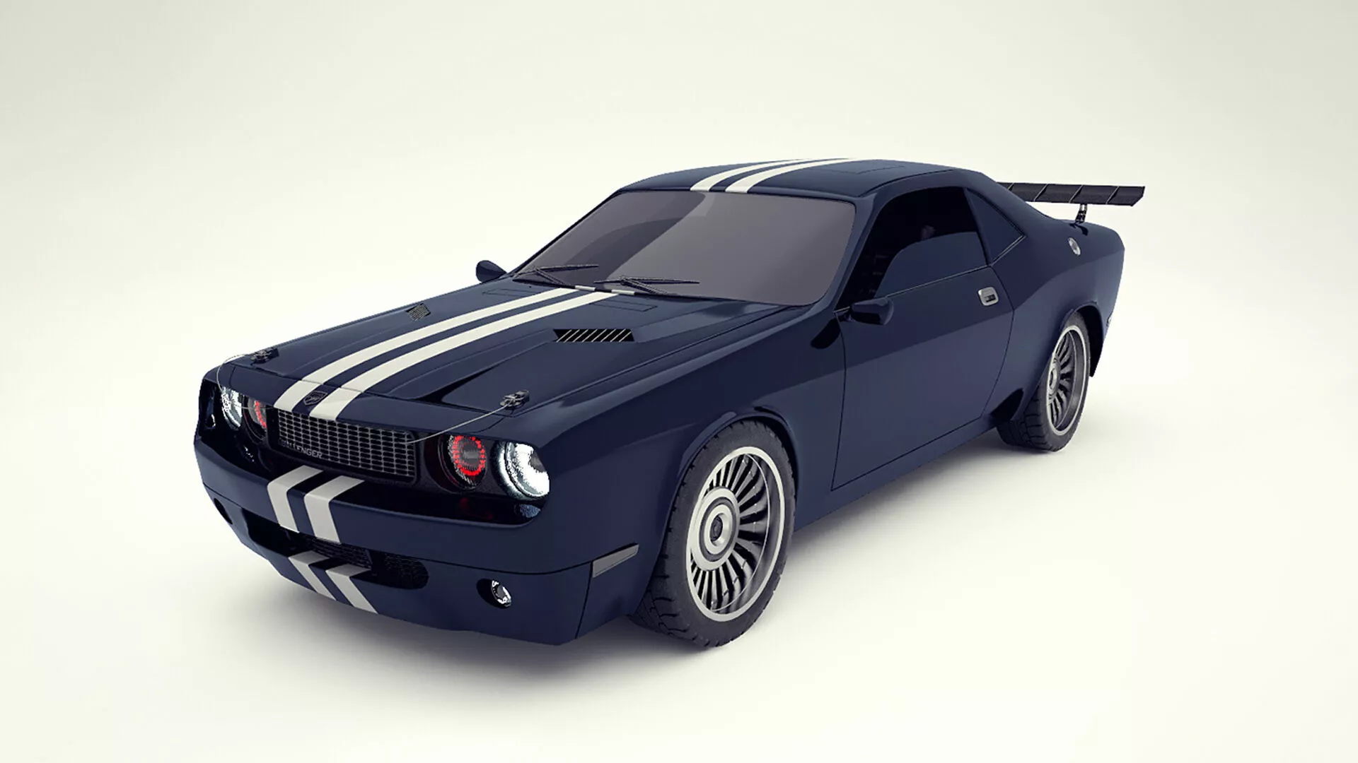 Dodge Challenger 2008 3D model