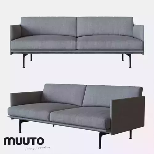 Muuto OUTLINE sofa 2 seater