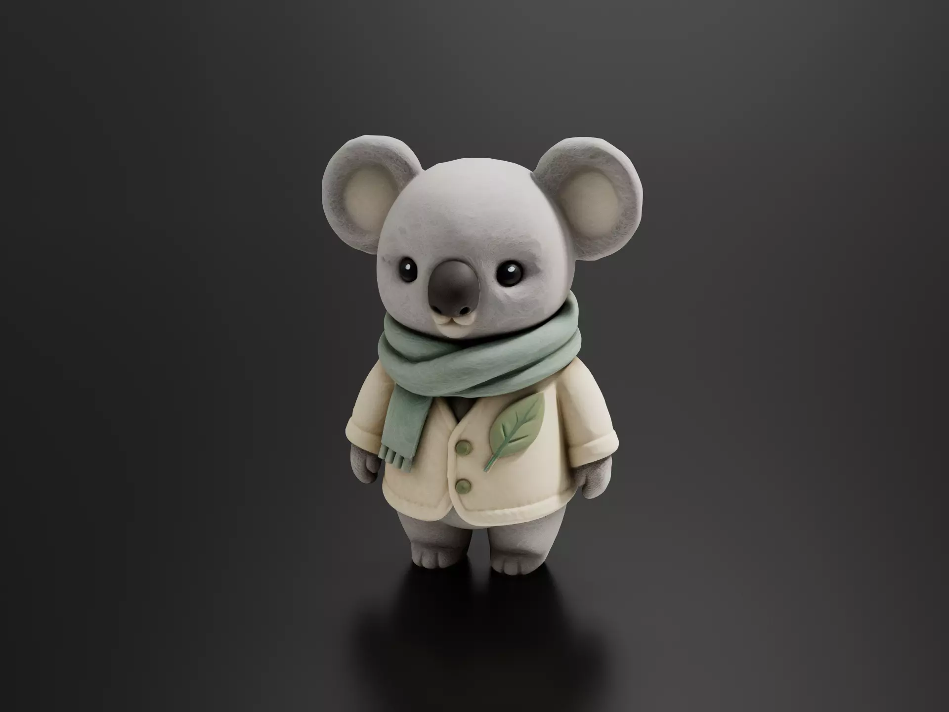 Koala doll 3D print model