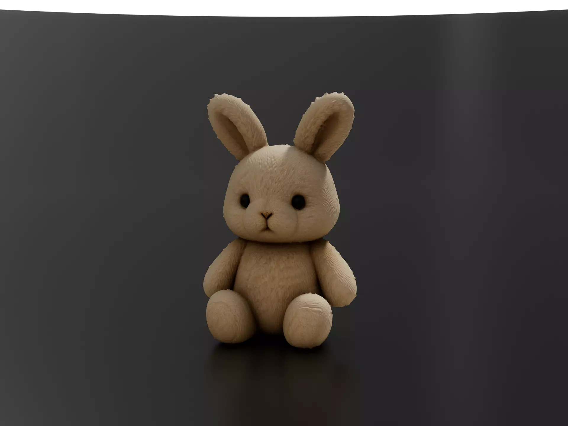 Rabbit doll 3 3D print model